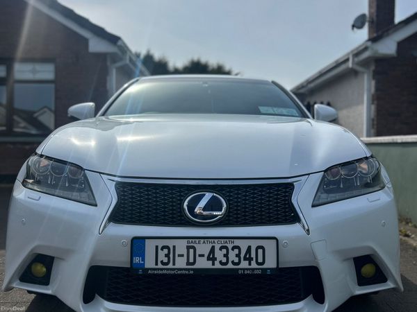 Lexus GS Saloon, Petrol Hybrid, 2013, White