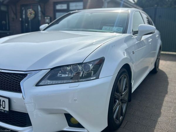 Lexus GS Saloon, Petrol Hybrid, 2013, White