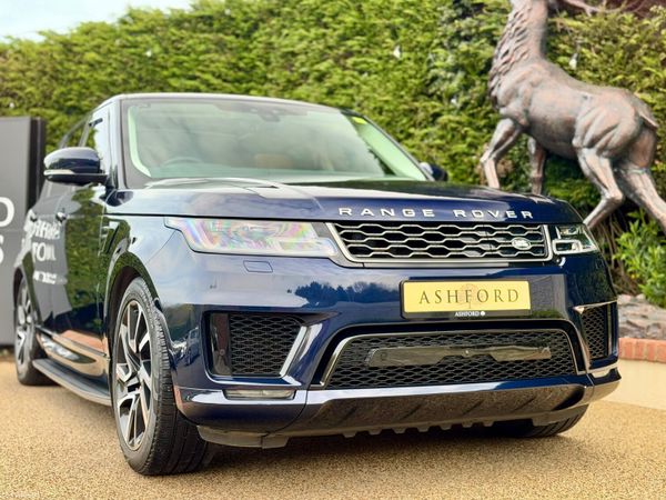 Land Rover Range Rover Sport SUV, Petrol Plug-in Hybrid, 2021, Blue