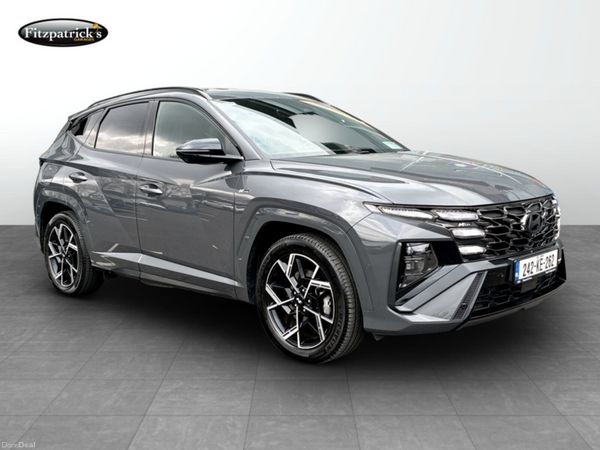 Hyundai Tucson SUV, Petrol Plug-in Hybrid, 2024, Grey
