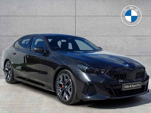 BMW 5-Series Saloon, Petrol Plug-in Hybrid, 2026, Grey