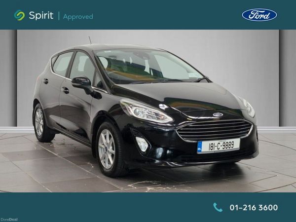 Ford Fiesta Hatchback, Petrol, 2018, Black