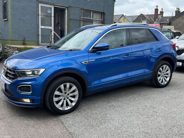 Volkswagen T-Roc SUV, Petrol, 2019, Blue