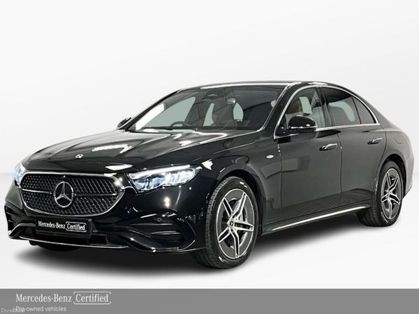 Mercedes-Benz E-Class Saloon, Diesel Plug-in Hybrid, 2025, Black
