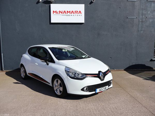 Renault Clio Hatchback, Petrol, 2014, White