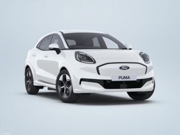 Ford Puma SUV, Electric, 2026, White
