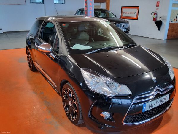 Citroen DS 3 Hatchback, Diesel, 2014, Black