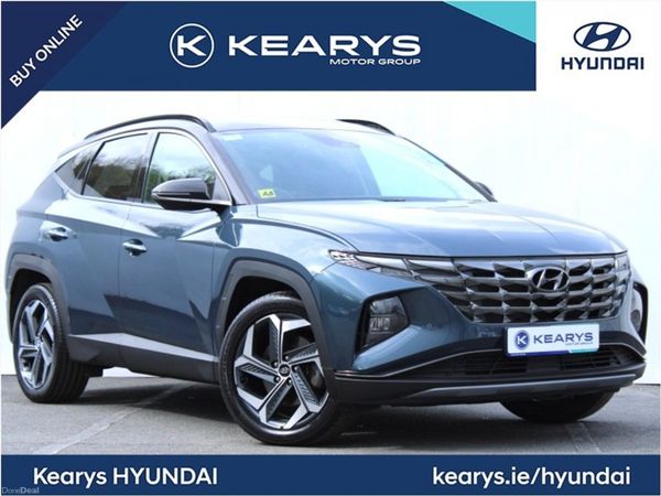 Hyundai Tucson SUV, Petrol Hybrid, 2024, Blue