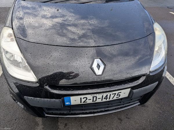 Renault Clio Hatchback, Ethanol Petrol, 2012, Black