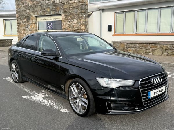 Audi A6 Saloon, Diesel, 2015, Black