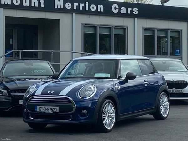 Mini Cooper Hatchback, Petrol, 2017, Blue