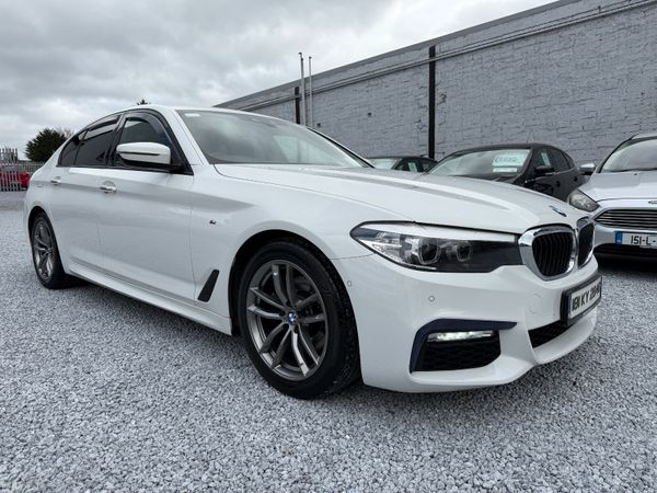 BMW 5-Series Saloon, Diesel, 2018, White