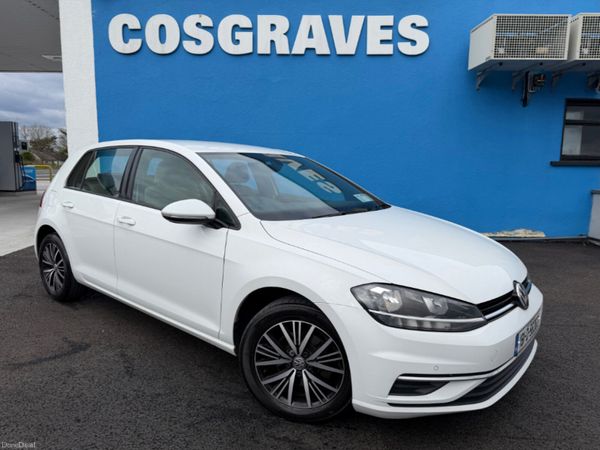 Volkswagen Golf Hatchback, Diesel, 2018, White