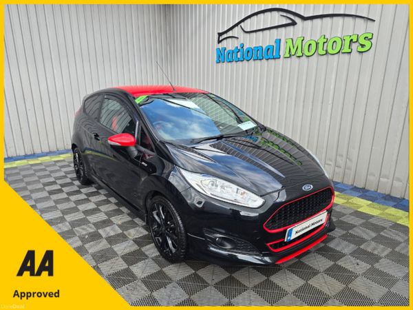 Ford Fiesta Hatchback, Petrol, 2017, Black