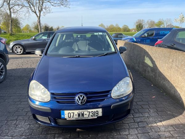 Volkswagen Golf Hatchback, Petrol, 2007, Blue