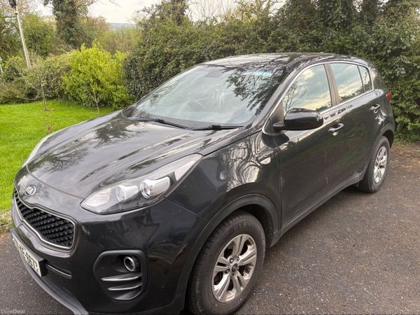 Kia Sportage SUV, Diesel, 2017, Black