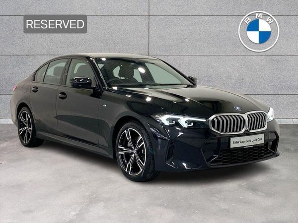 BMW 3-Series Saloon, Petrol Plug-in Hybrid, 2025, Black