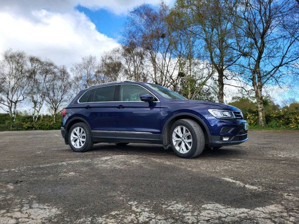 Volkswagen Tiguan SUV, Diesel, 2020, Blue
