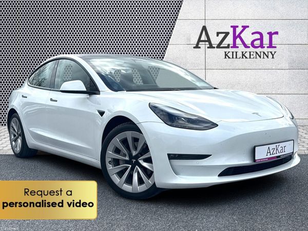 Tesla Model 3 Saloon, Electric, 2022, White