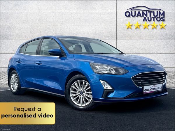 Ford Focus Hatchback, Petrol, 2020, Blue