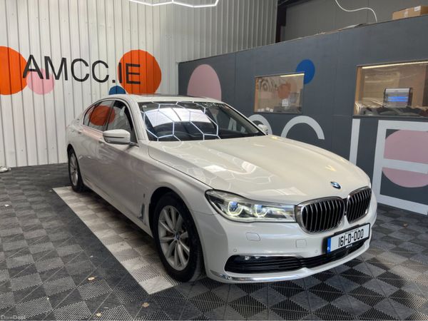 BMW 7-Series Saloon, Petrol Plug-in Hybrid, 2016, White