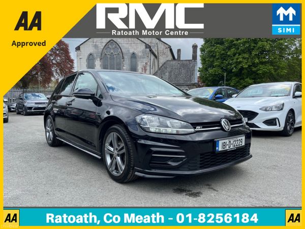 Volkswagen Golf Hatchback, Petrol, 2018, Black
