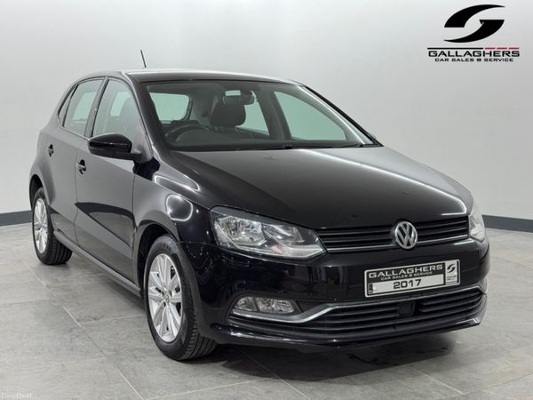 Volkswagen Polo Hatchback, Petrol, 2017, Black
