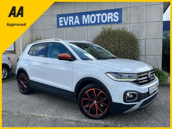 Volkswagen T-Cross SUV, Petrol, 2020, White