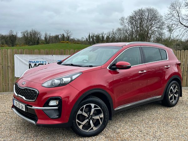 Kia Sportage SUV, Diesel, 2020, Red