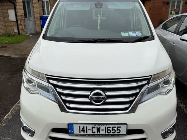 Nissan Serena MPV, Petrol Hybrid, 2014, White