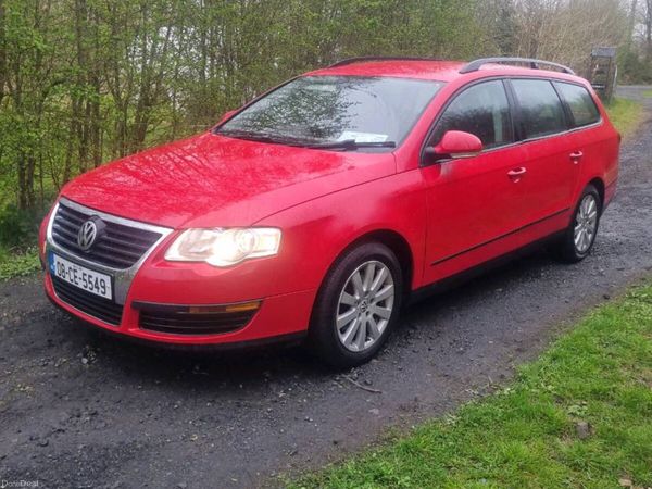 Volkswagen Passat Estate, Diesel, 2008, Red