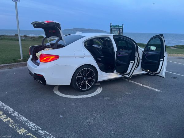 BMW 5-Series Saloon, Diesel, 2020, White