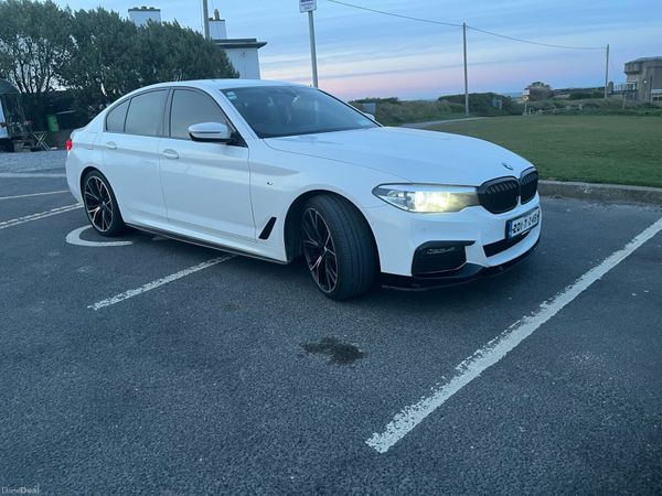 BMW 5-Series Saloon, Diesel, 2020, White