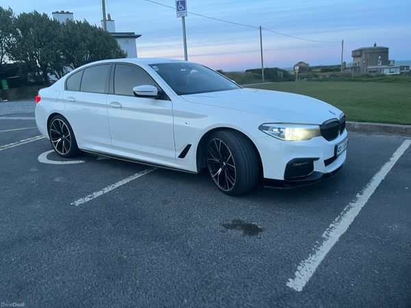 BMW 5-Series Saloon, Diesel, 2020, White