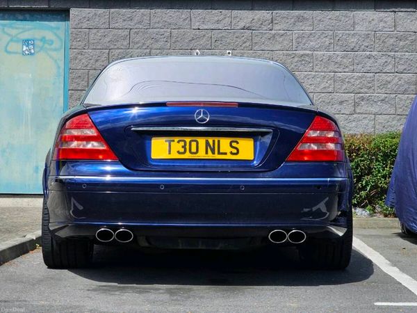 Mercedes-Benz CL-Class Coupe, Petrol, 2001, Blue