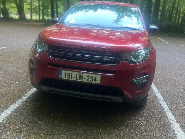 Land Rover Discovery Sport SUV, Diesel, 2019, Red