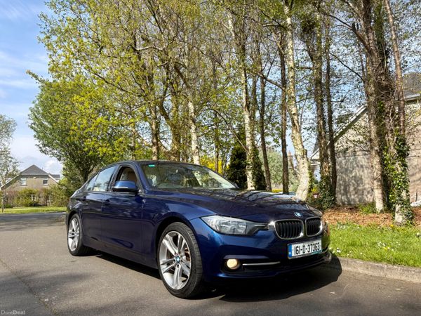 BMW 3-Series Saloon, Petrol, 2016, Blue