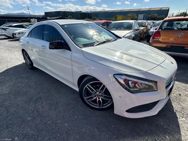 Mercedes-Benz CLA Saloon, Petrol, 2017, White