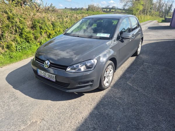 Volkswagen Golf Hatchback, Diesel, 2017, Grey