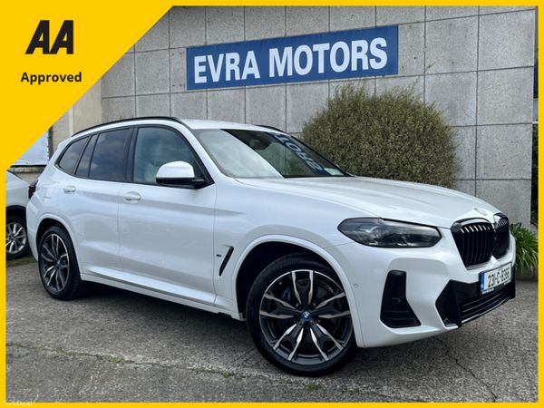 BMW X3 SUV, Petrol Plug-in Hybrid, 2023, White