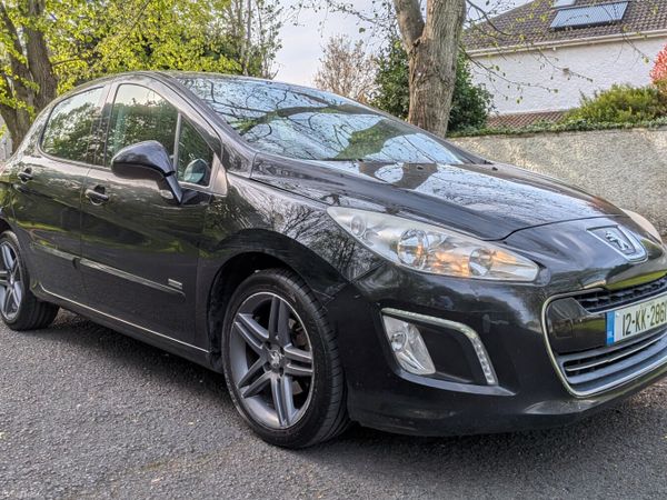 Peugeot 308 Hatchback, Diesel, 2012, Black