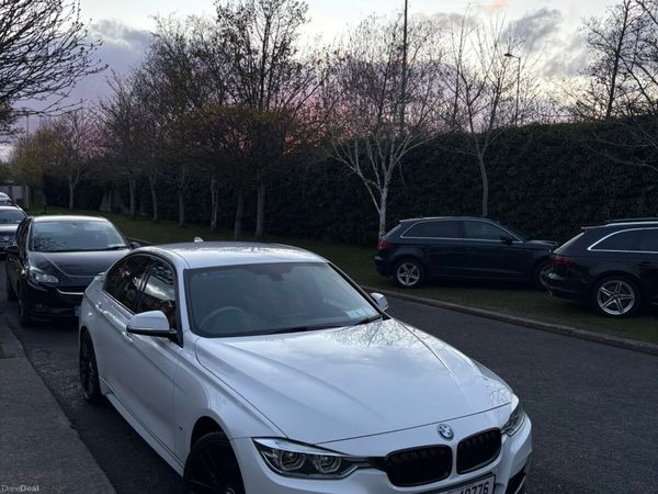 BMW 3-Series Saloon, Petrol Plug-in Hybrid, 2017, White