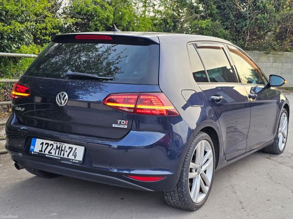 Volkswagen Golf Estate, Diesel, 2017, Blue