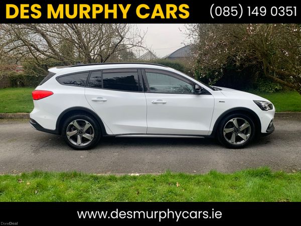 Ford Focus Estate, Petrol Hybrid, 2021, White