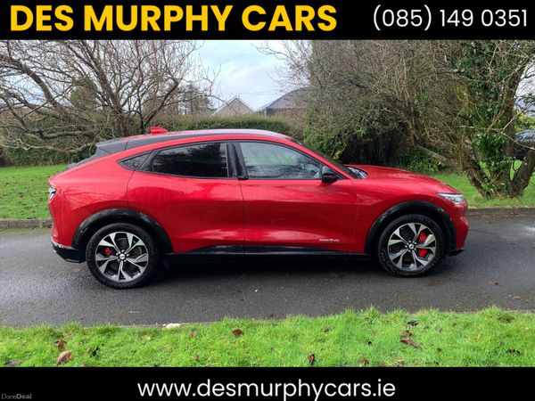 Ford Mustang Mach-E Hatchback, Electric, 2021, Red