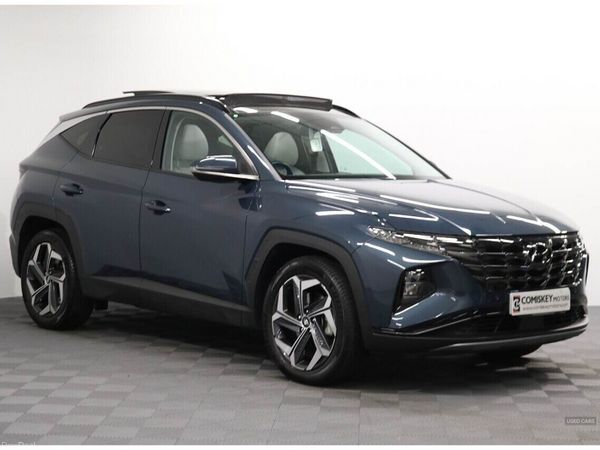 Hyundai Tucson SUV, Petrol Hybrid, 2023, Blue