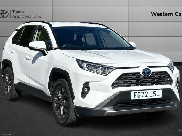 Toyota RAV4 SUV, Petrol Hybrid, 2022, White