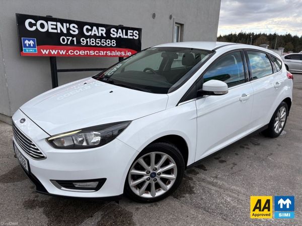 Ford Focus Hatchback, Diesel, 2018, White