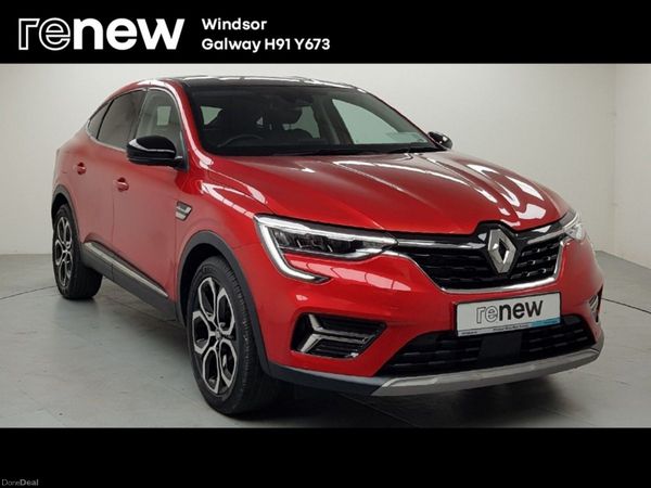 Renault Arkana Hatchback, Petrol Hybrid, 2023, Red