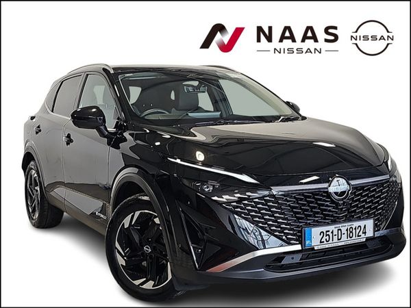 Nissan Qashqai MPV, Petrol Hybrid, 2025, Black
